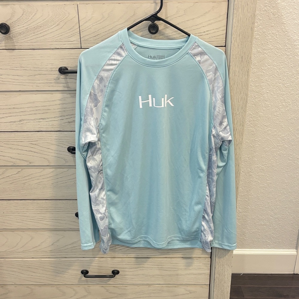 Huk Sky Blue Performance Shirt